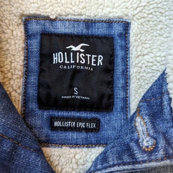 Hollister Sherpa lined denim jacket - Picture 4 of 6